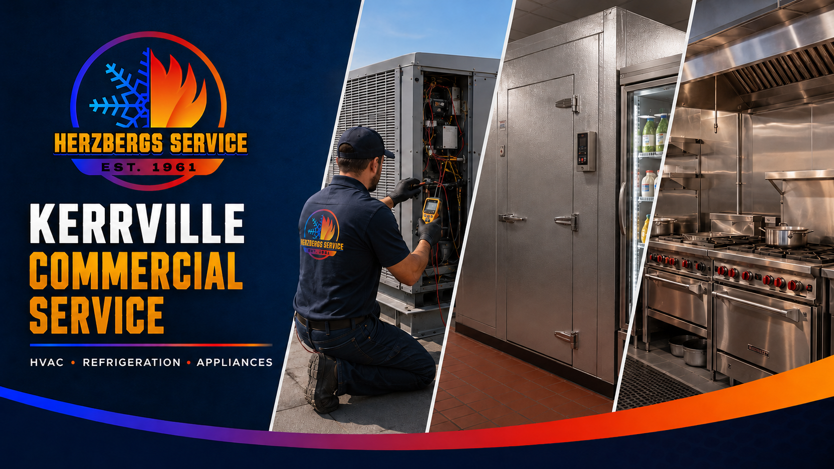 Commercial Appliance and HVAC Service in Kerrville